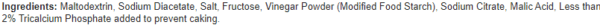 A blurry image of the word sugar.